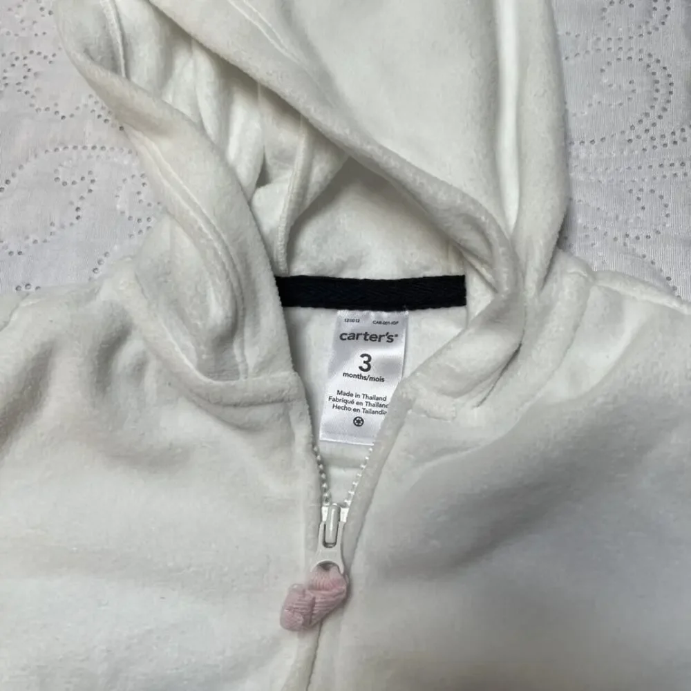 Carter's Koala Face Fleece Sweatshirt Size 3m